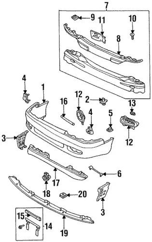 PLATE(R),SET-F. NLA GA2K-50-1B0 MAZDA