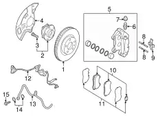 PLATE,DISC NA5F-33-251A MAZDA