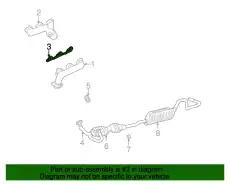 GASKET,EX.MANIFOLD ZZM1-13-462A MAZDA