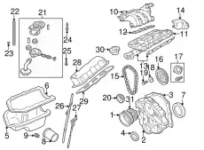 GASKET,IN. MANIFOLD ZZM1-13-111 MAZDA
