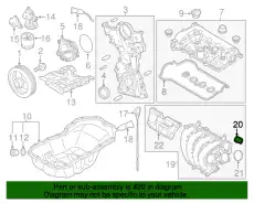 GASKET,IN. MANIFOLD PE7W-13-111 MAZDA