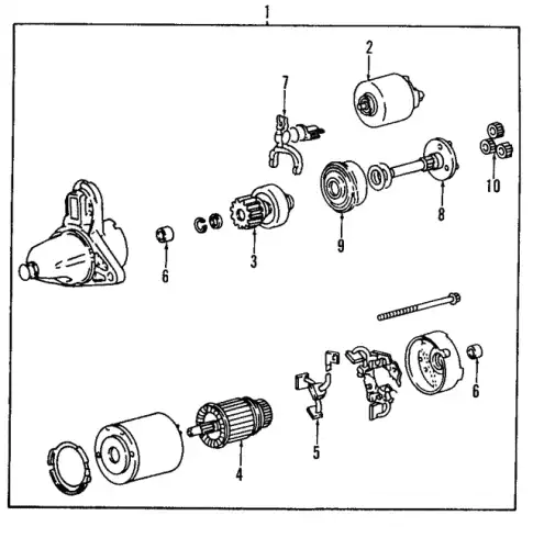 GEAR,INTERNAL-STARTE N3H1-18-X56 MAZDA