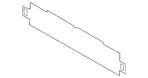 Решетка бампера MAZDA PY8W13551