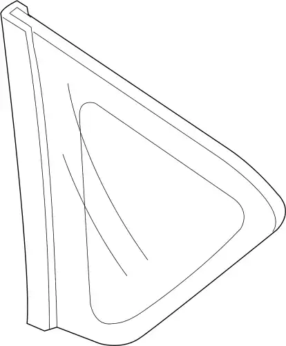 GLASS(L),OPERA BP4K-63-950A MAZDA