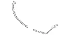 PROTECTOR(L),GRILLE-RAD. BANE50B51A MAZDA