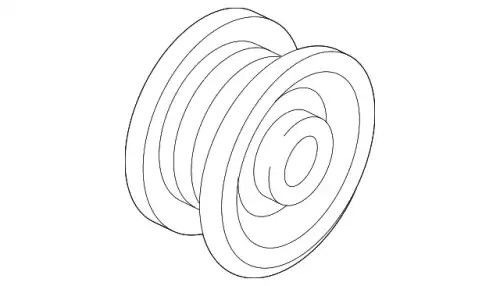 PULLEY ZZM0-24-530 MAZDA