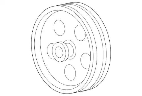 PULLEY,P/S PUMP EF91-32-620B MAZDA