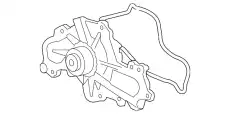 PUMP,WATER CY02-15-010B MAZDA