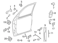 Подкрылок MAZDA ZZCA-59-321-25