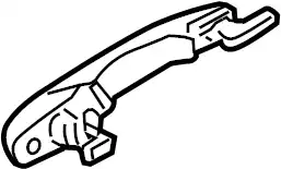 Ручка двери MAZDA C243-73-410-33