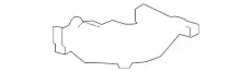 REFLECTOR(R),REFLEX-REAR KB8A-51-5L0C MAZDA