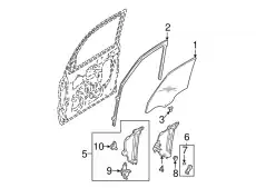REGULATOR(R),WINDOW EC02-58-560H MAZDA