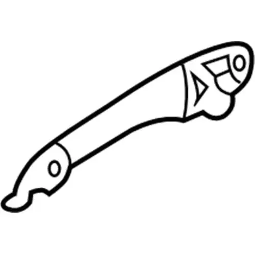 Ручка двери MAZDA GJ6A-72-410G-08