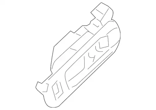 HANDLE(L),INNER GS3T-59-330-02 MAZDA