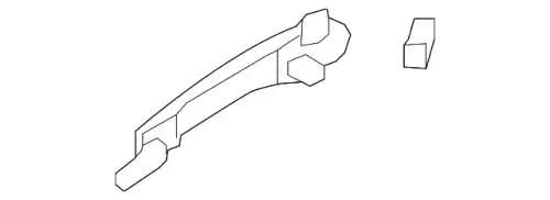 Ручка двери MAZDA TD84-59-410G-50