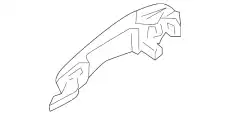 Ручка двери MAZDA GJ6A-59-410P-93
