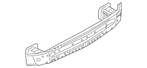 REINF/-REAR BUMPER GS3L-50-260C-9U MAZDA