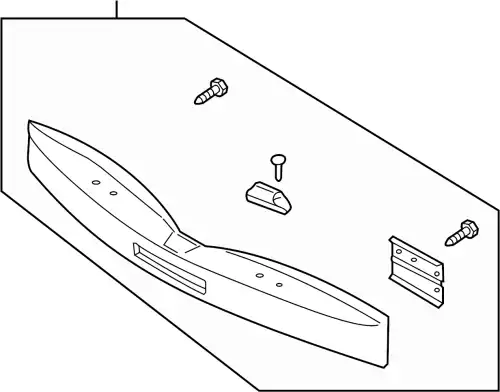 REINFORCEMENT,BUMPER BJ0J-50-070 MAZDA