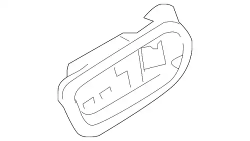 HANDLE(R),INNER-RR D GS3T-72-330-02 MAZDA
