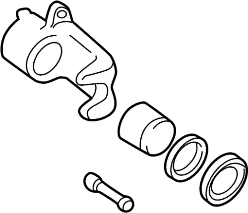 REMAN CALIPER NA75-33-980R-TA MAZDA