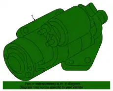 REMAN STARTER L813-18-400R-00 MAZDA