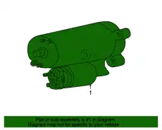 Стартер MAZDA AJ03-18-400R-00