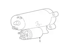 Стартер MAZDA AJ03-18-400R-00