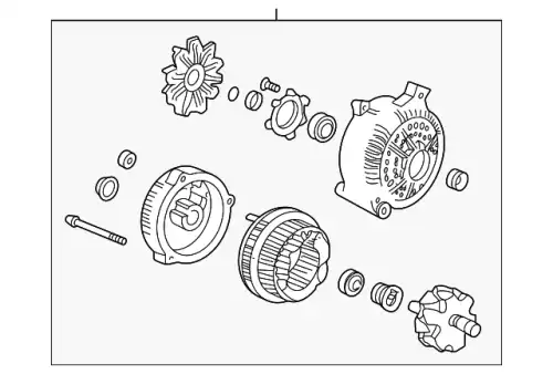 REMAN, ALTERNATOR ZZM2-18-300B MAZDA