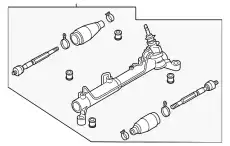REMAN, GEAR STEERING TD1132110R0P MAZDA