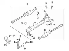 REMAN, GEAR STEERING TD1132110R0P MAZDA