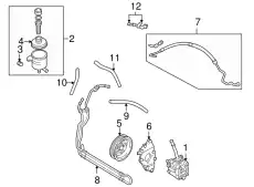 REMAN, PUMP, P/S LC62-32-600R-0F MAZDA