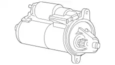 REMAN, STARTER ZZP5-18-400R-0A MAZDA