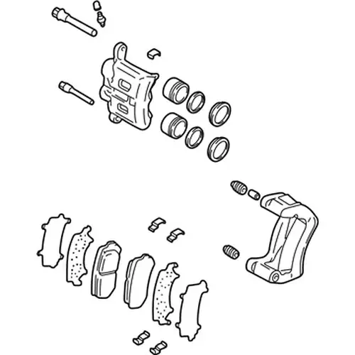 REMAN,CALIPER LCY2-33-99ZR MAZDA