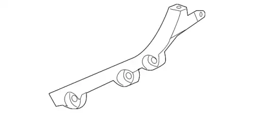 RETAINER(L) RR BMPR DF71-50-2J1A MAZDA