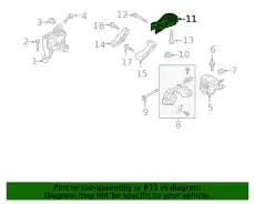 K15739040A ПОДУШКА ДВИГАТЕЛЯ MAZDA
