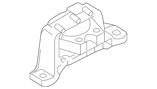 RUBBER NO/3-ENG/MTG/ BBN3-39-060B MAZDA