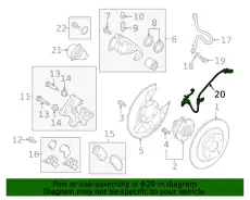 HARNESS,EPB(L) KA0G-43-7EYA MAZDA