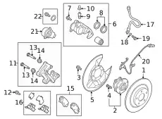 HARNESS,EPB(L) KA0G-43-7EYA MAZDA