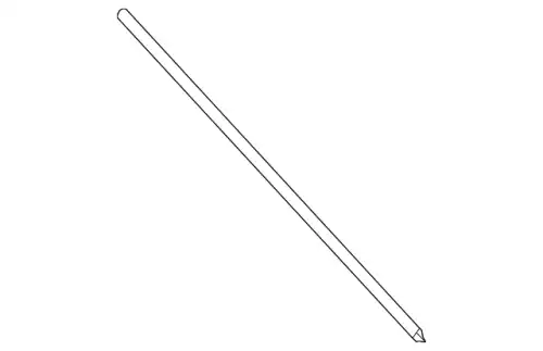RUBBER,BLADE-FRONT BJS8-67-333 MAZDA