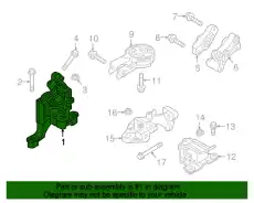 DH3V3906Y ПОДУШКА ДВИГАТЕЛЯ MAZDA