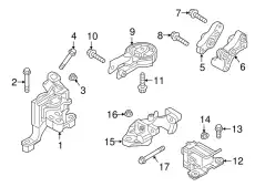 DH3V3906Y ПОДУШКА ДВИГАТЕЛЯ MAZDA