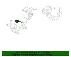 Датчик ABS MAZDA NF49-43-7A6