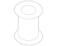 RUBBER,MOUNTING GS3L-32-124 MAZDA