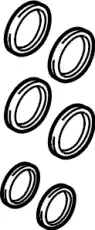 SEAL & BOOT SET, CAL BJY7-26-46Z MAZDA