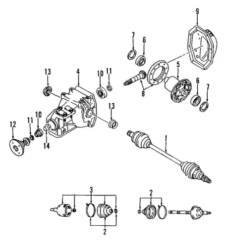 SEAL, OIL P043-27-238 MAZDA