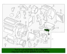 Салонный фильтр MAZDA D651-61-J31A