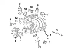 SENSOR MAP 4 PIN 1F7018211A MAZDA