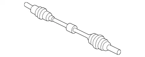 SHAFT(R),DRIVE GP40-25-50X MAZDA