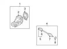 SHAFT(R),DRIVE-RR MA02-25-50XB MAZDA