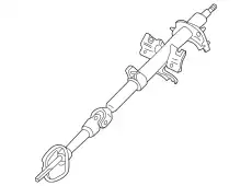 Рулевая рейка MAZDA LD47-32-100